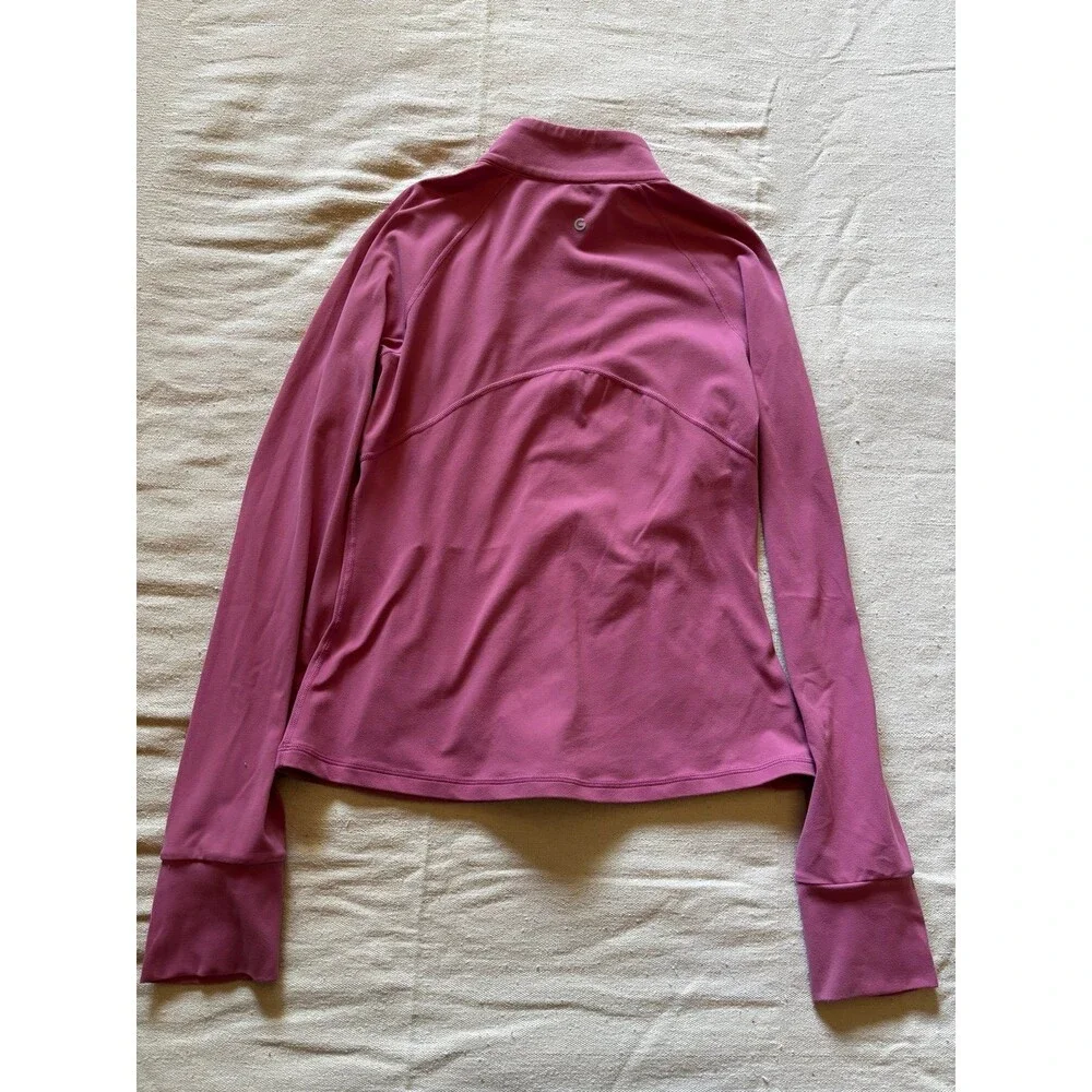 GLOWMODE SHEIN FeatherFit Full Zip Active Jacket Mauve Pink Medium